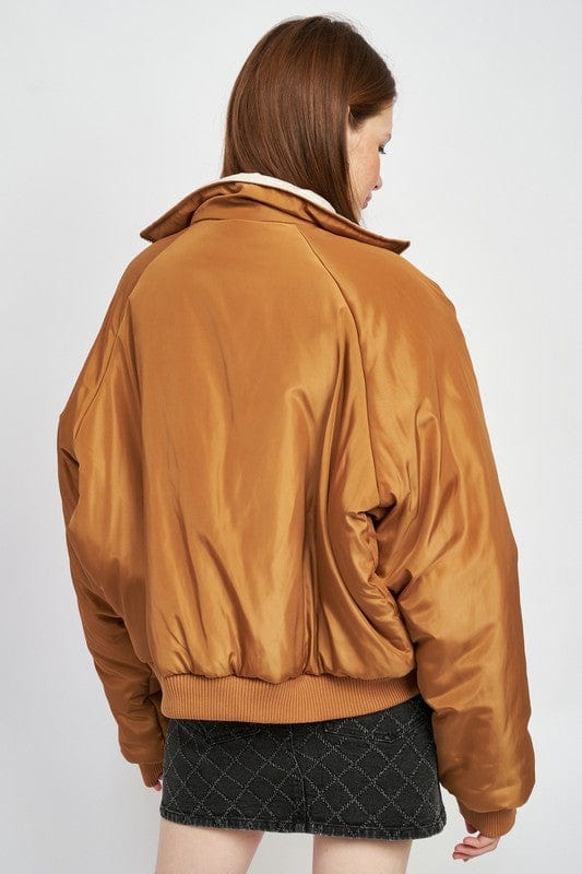 Women's Reversible puffer jacket