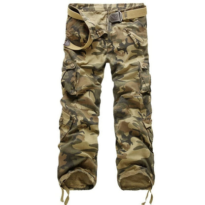 Men's Cargo Multi-pocket pants