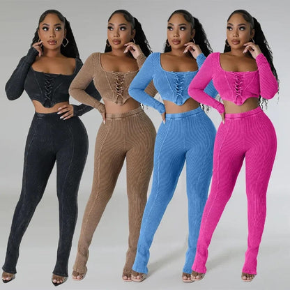 Women 2 Piece Tracksuits