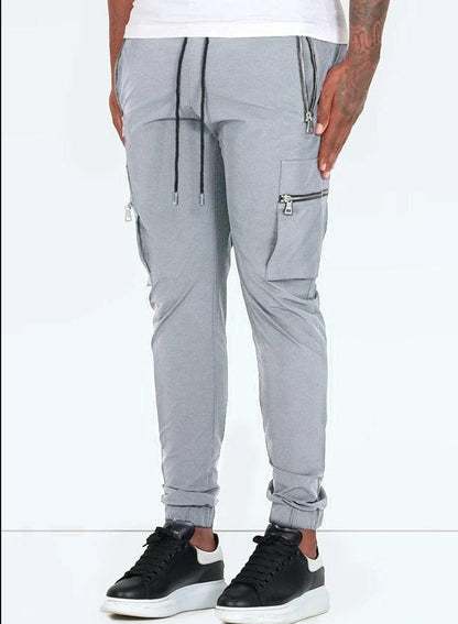 Men's multi-pocket sweatpants