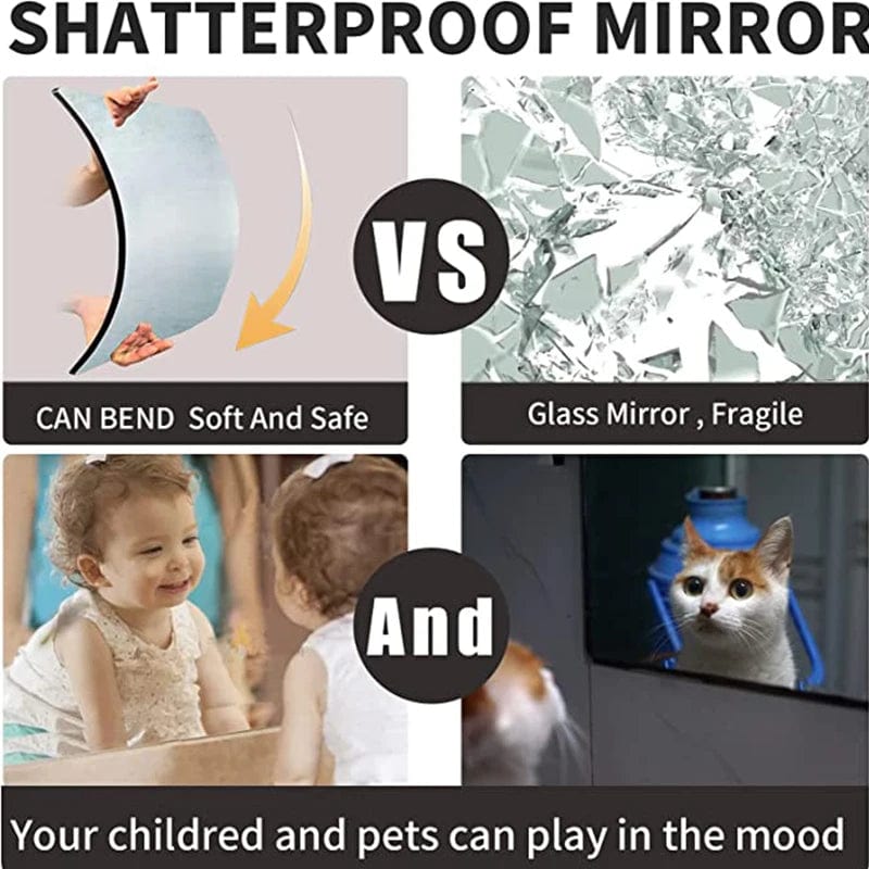 Self-adhesive Mirror Decorations