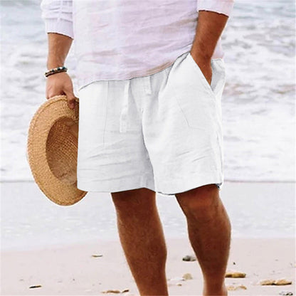 Men's Cotton Linen Shorts