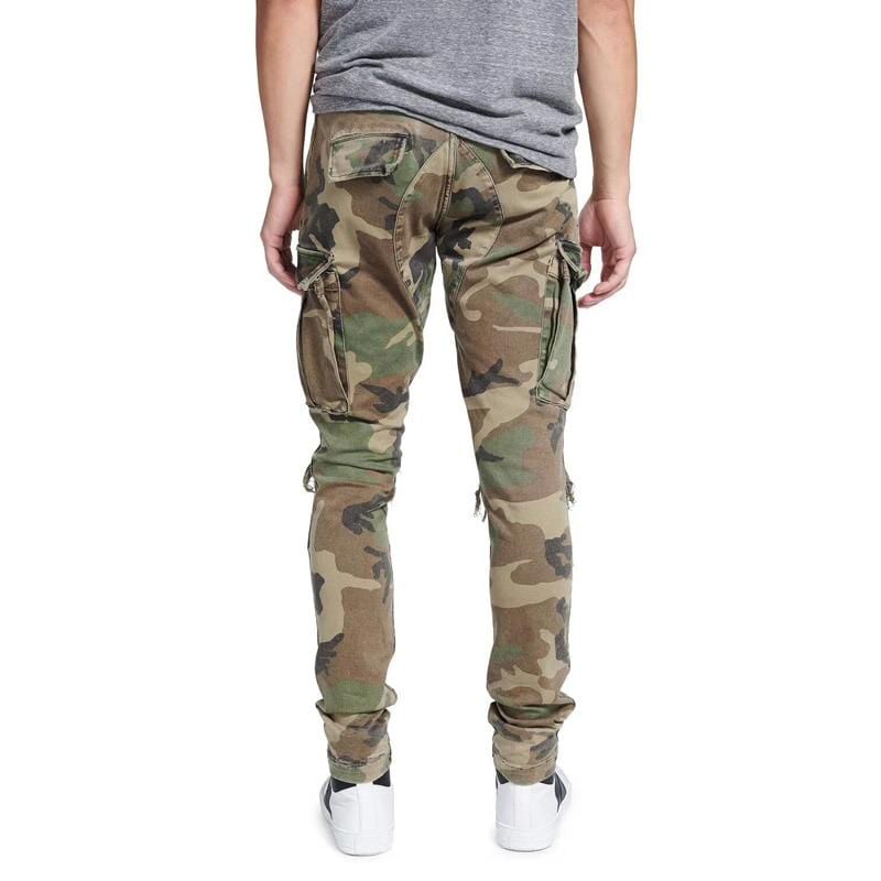 Men's Military Camouflage Jeans