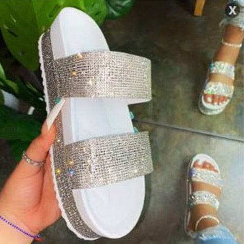 Women Crystal Glitter Sandals