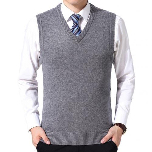 Men's Casual Woolen Vest