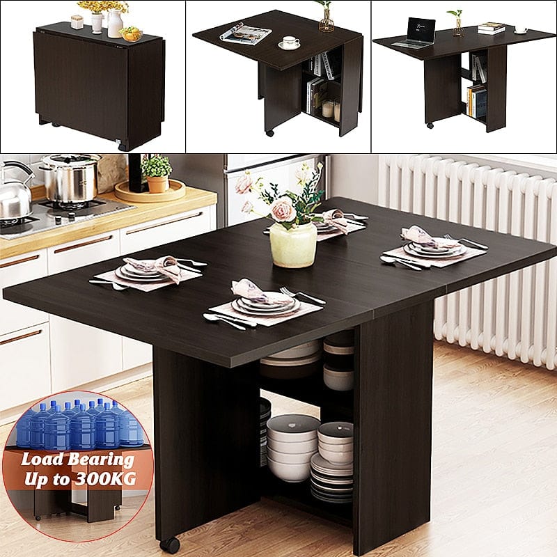 3 in 1 Rolling Dining Table Set