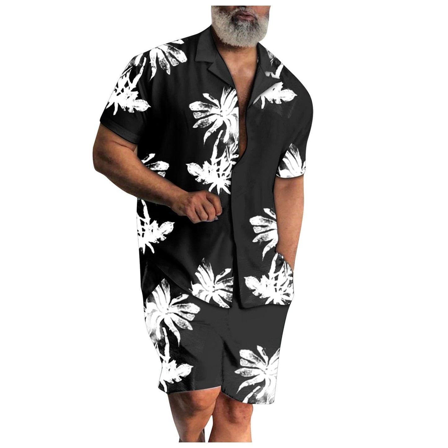 Men's Hawaii Style Shorts Set