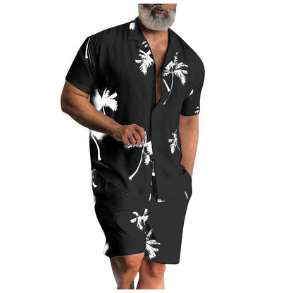 Men's Hawaii Style Shorts Set