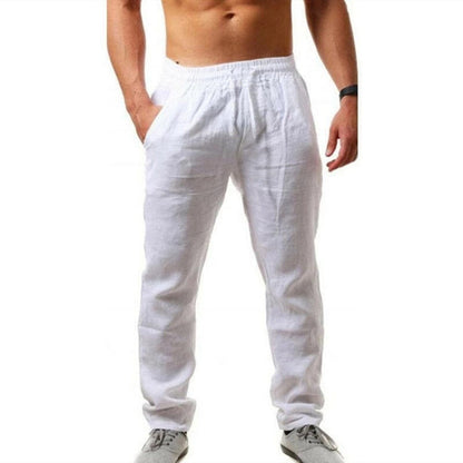 Men Cotton Linen Pants