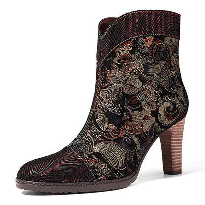 Women Retro Vintage Boots