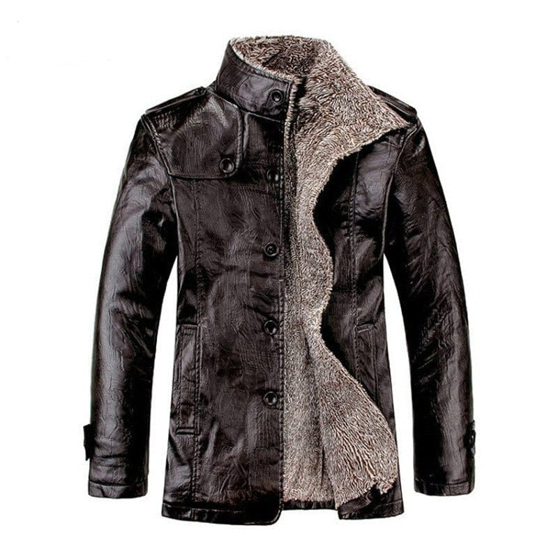Men's Casual Leather Jacket