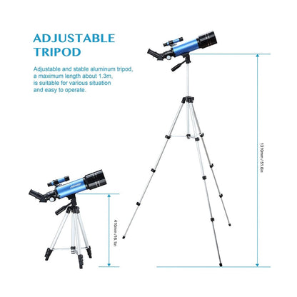 Telescope Astronomical Monocular With Tripod Refractor