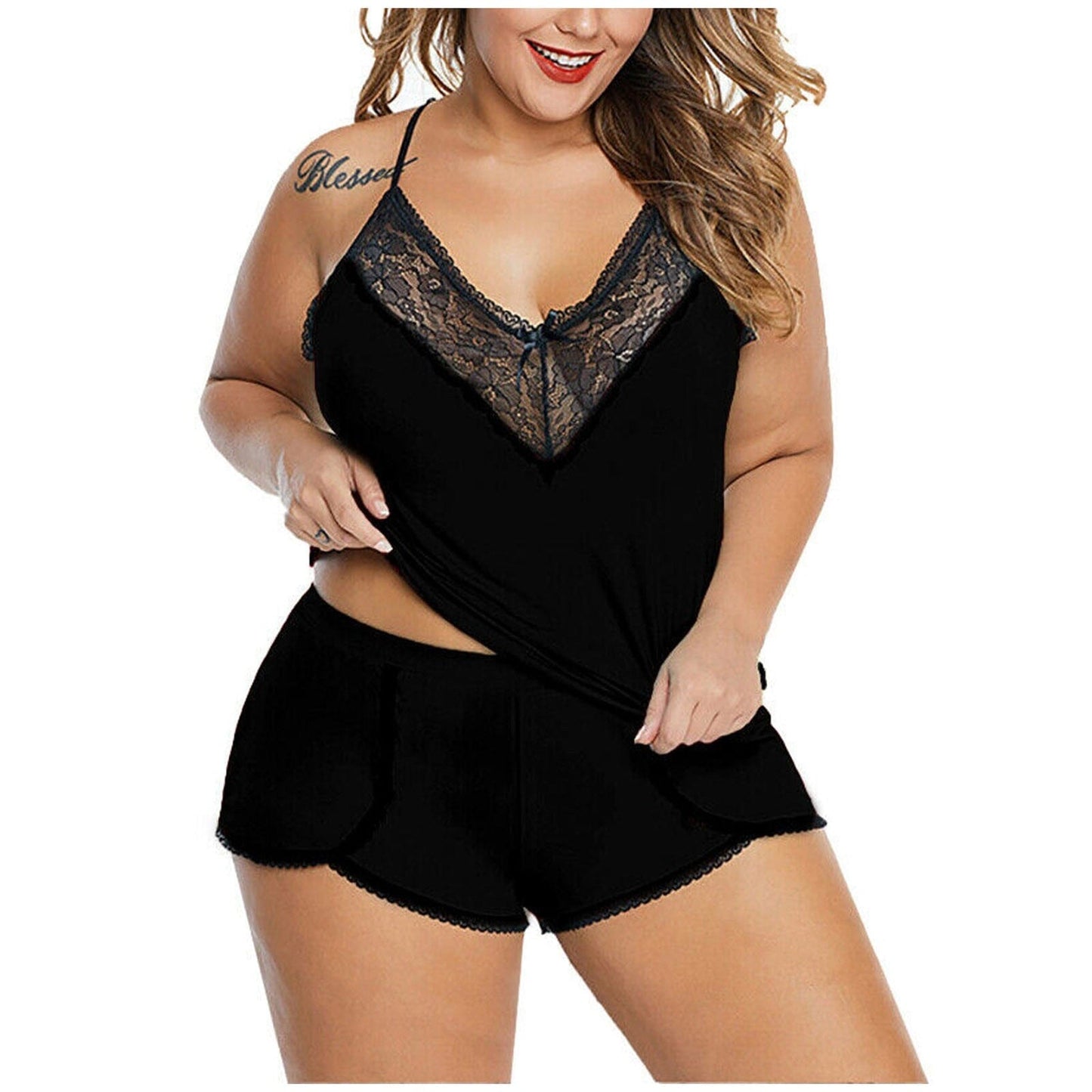 Plus Size Sleepwear Set