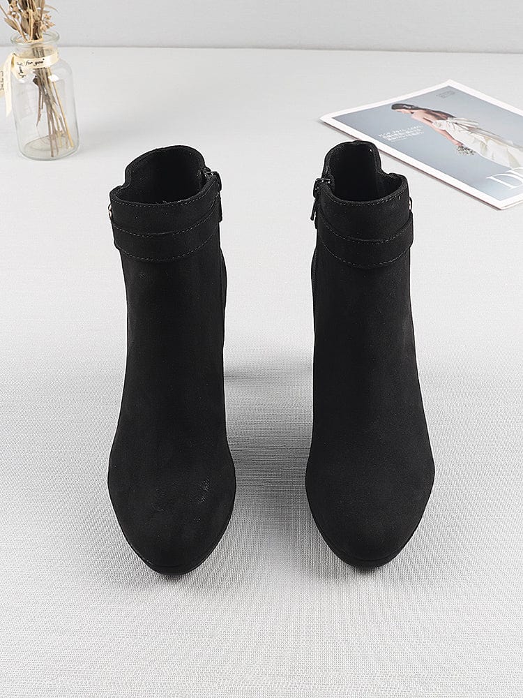 Women Buckle Fashion Boots