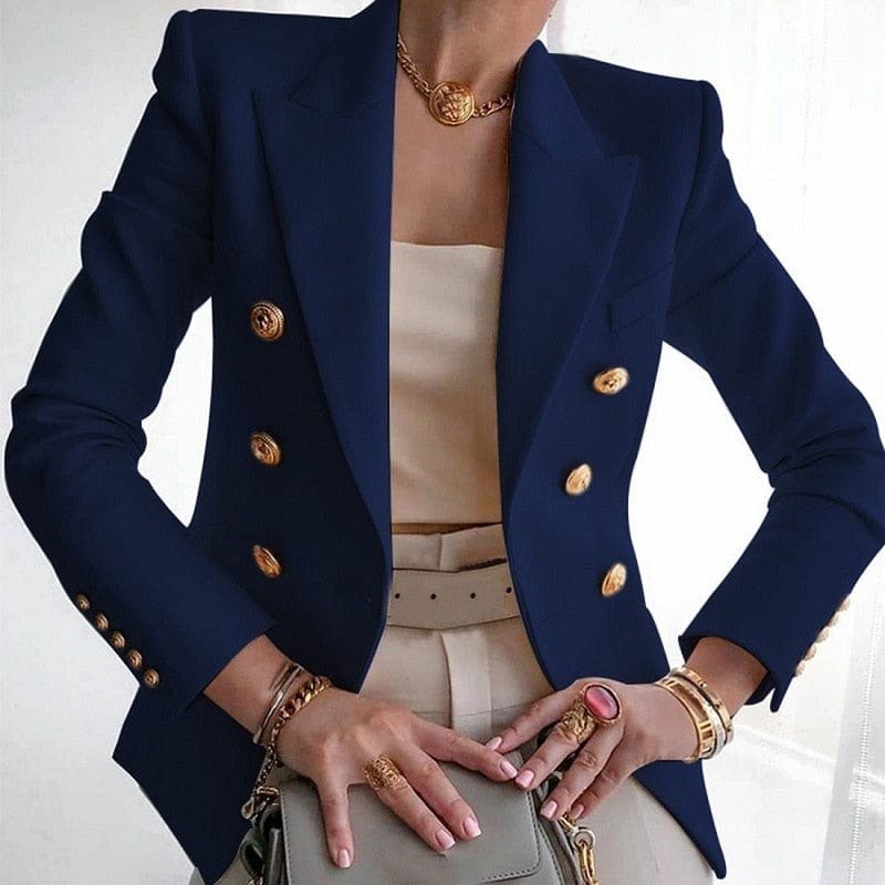 Luxury Woman Casual Short Blazer