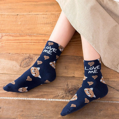 Animal Print Socks