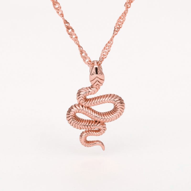 Snake Pendant Necklace For Women