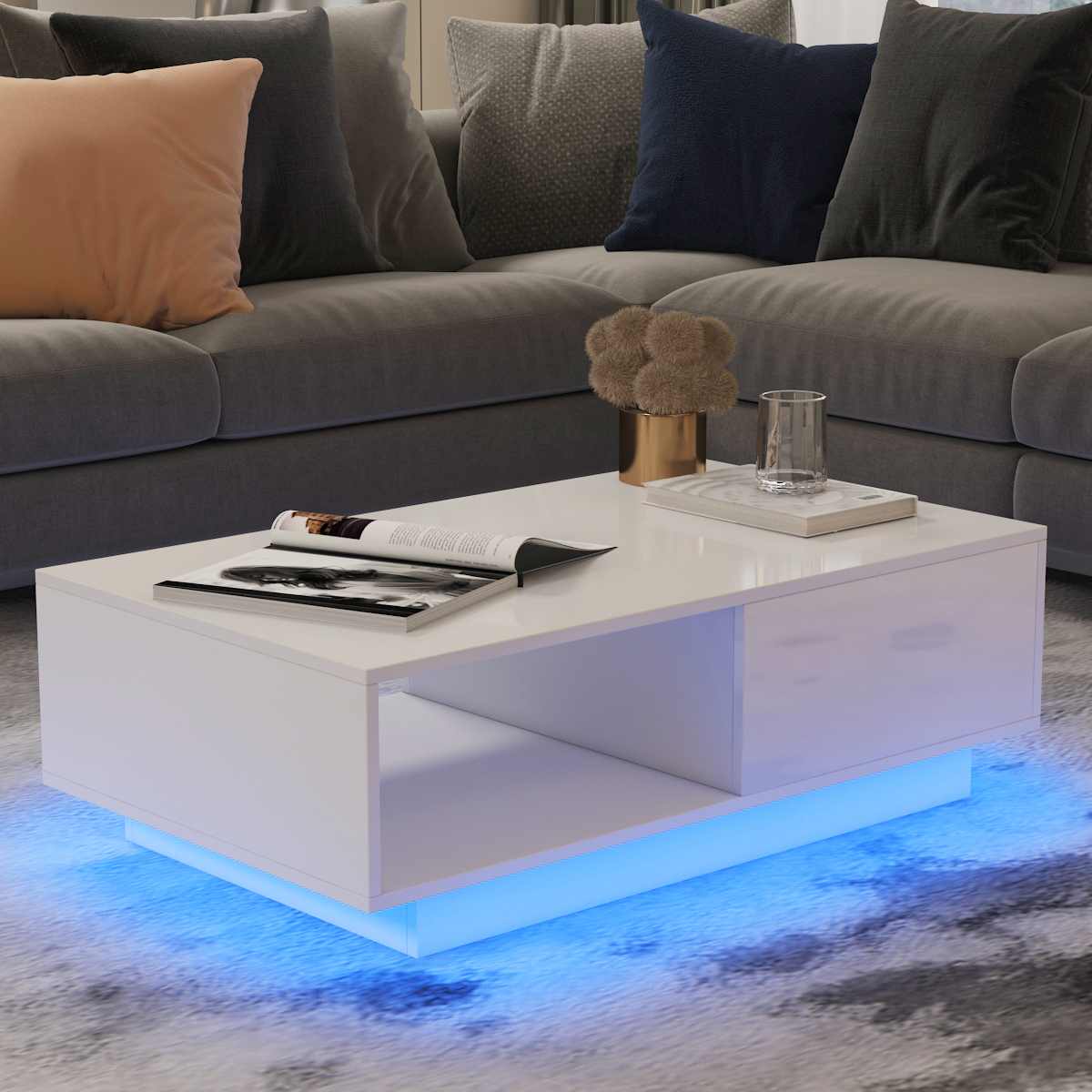 High Gloss Coffee Tables For Living Room