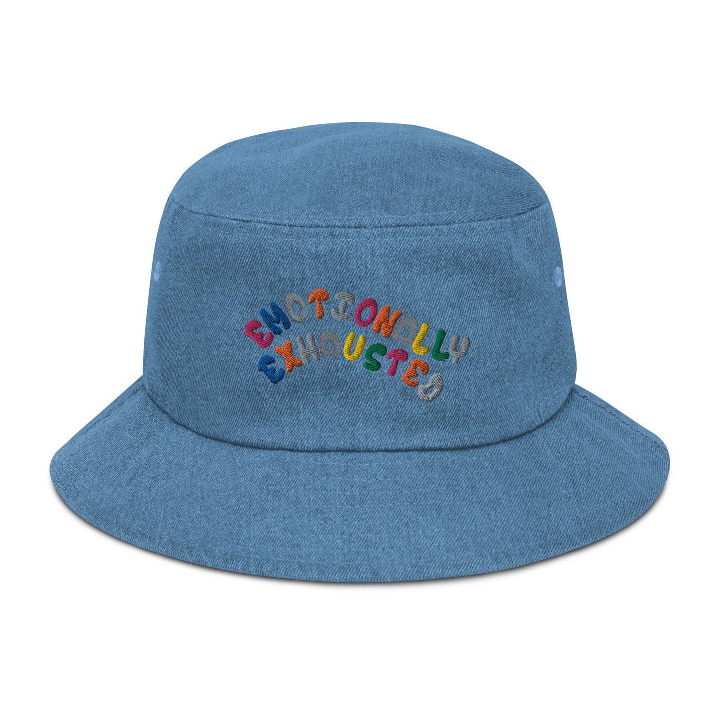 Denim bucket hat