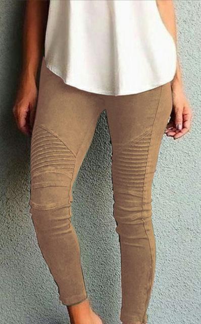 Women Skinny Stretch Pencil Pants