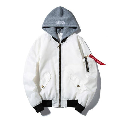 Hooded Bomber Jacket