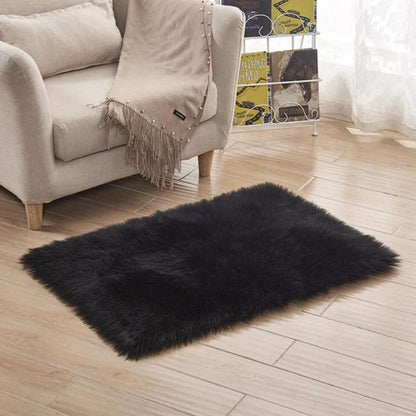 Luxury Faux Fur Rug For Bedroom