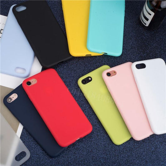 Matte Color iphone Cases