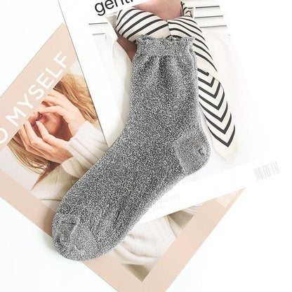 Women Fashion Shiny Ankles Socks