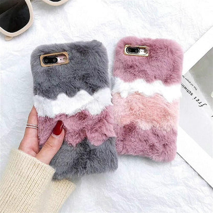 Cute Warm Furry Fluffy Phone Cases