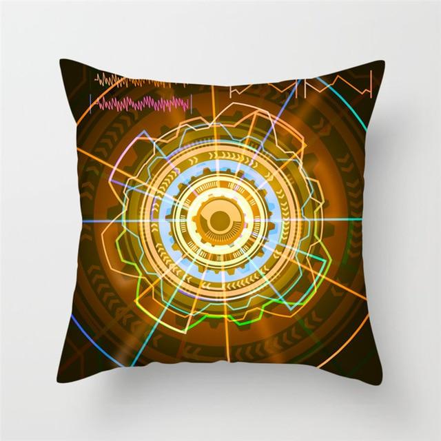 Spacecraft Cushion Cover Astronaut Rocket Pillow Cases