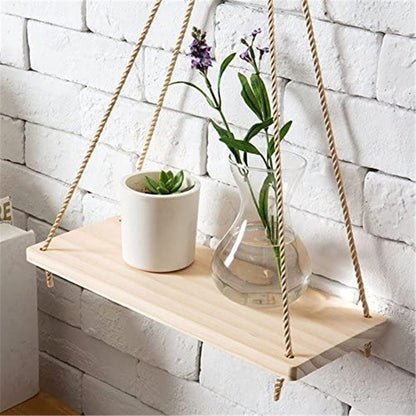 Wooden Flower Pot Shelf