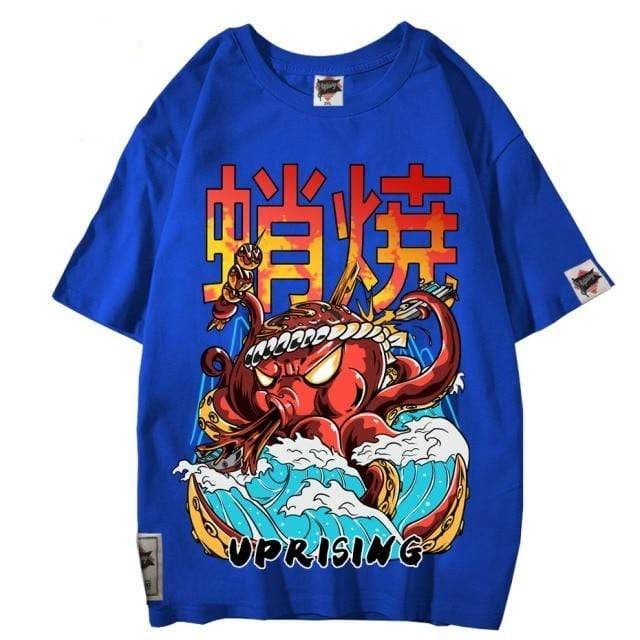 Octopus Japanese Hip Hop T Shirt