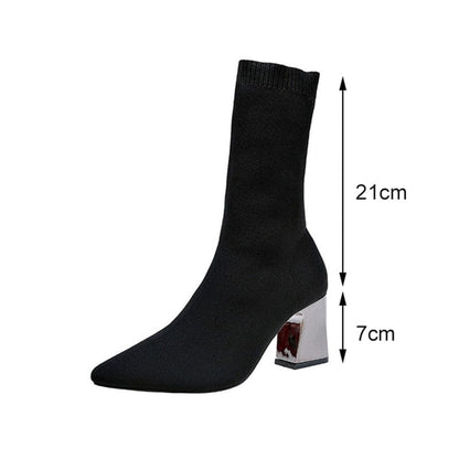 Women Fashion Pointed Toe Boots