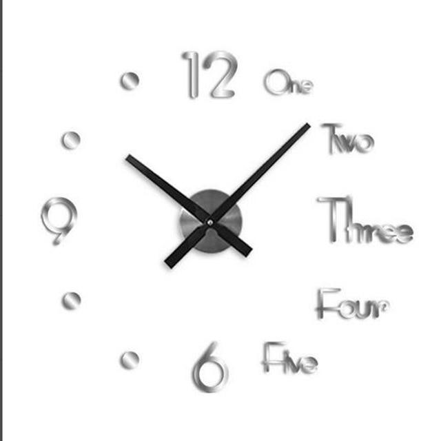 3D Quartz Wall Clock