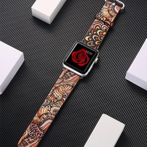 Leather strap for Apple watch Band