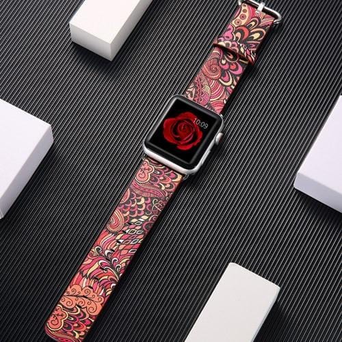Leather strap for Apple watch Band