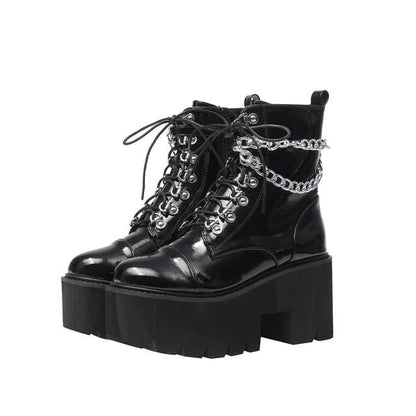 Women Gothic Ankle Boots