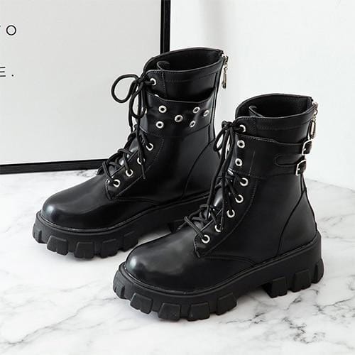 Women Gothic Ankle Boots