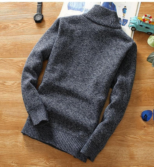 Winter Men's Fleece Thicker Sweater