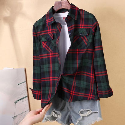 Women's Plaid Shirts