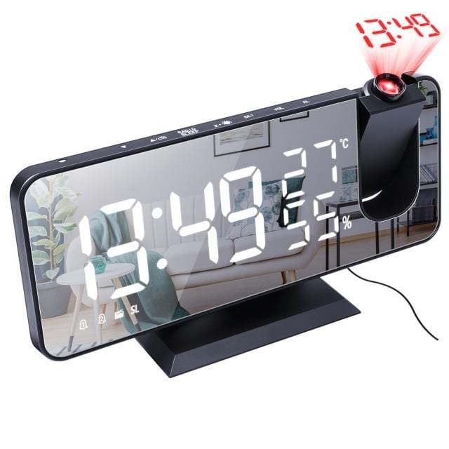 LED Digital Projection Alarm Clock