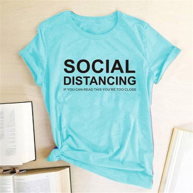 SOCIAL DISTANCING Women T-shirt