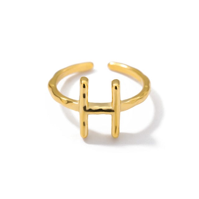 Initial A-Z Letters Rings For Women