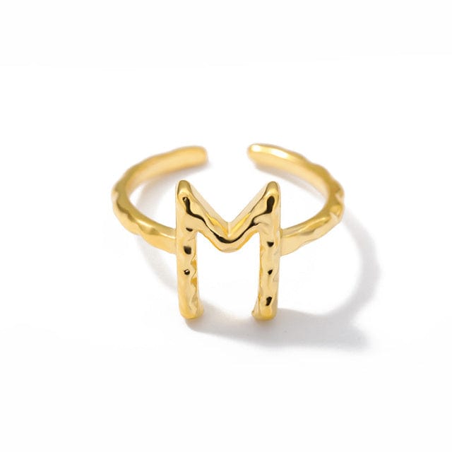 Initial A-Z Letters Rings For Women