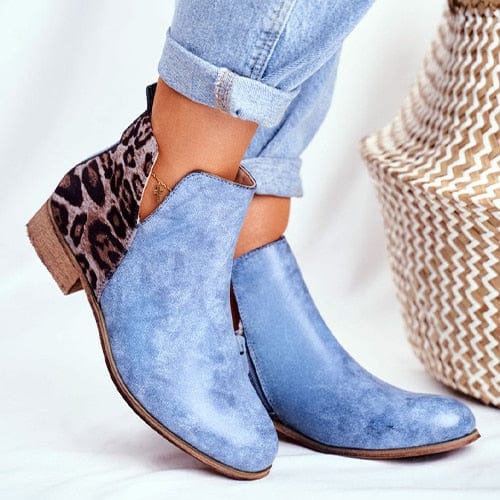 Woman Low Heels Ankle Boots