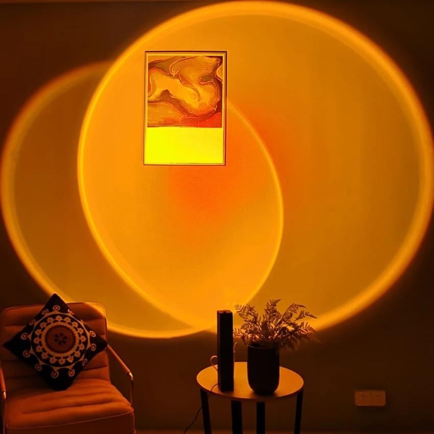 Modern Sunset Floor Lamp