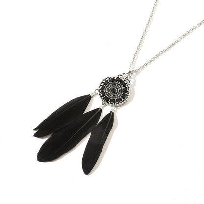 Women Feather Chains