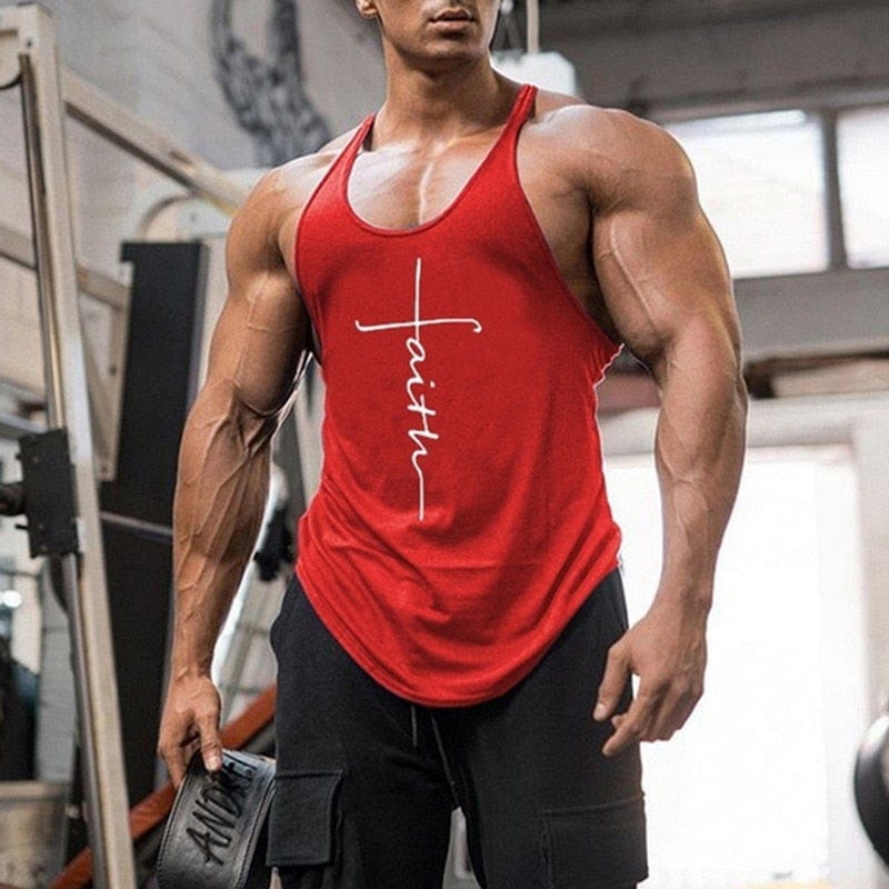 Muscle guys sleeveless Tanktop