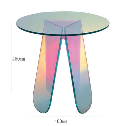Transparent Acrylic Colorful Table