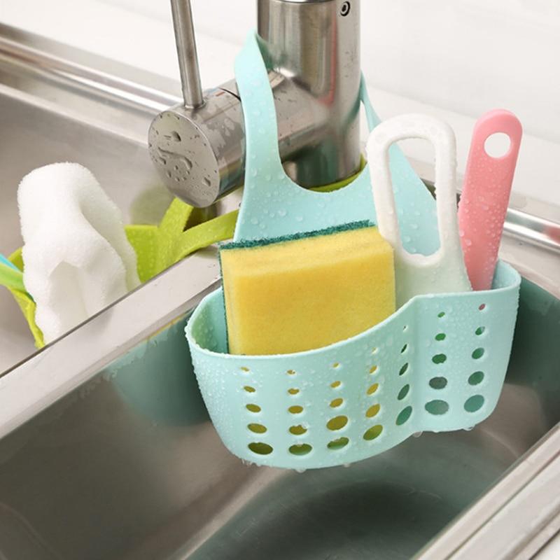 Kitchen Accessories Sink Soap Sponge Holder